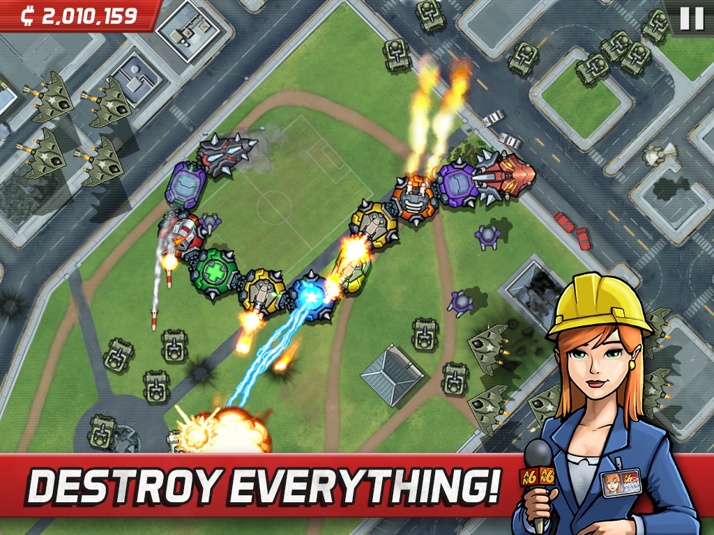 Halfbrick's Colossatron: Massive World Explodes onto the Play