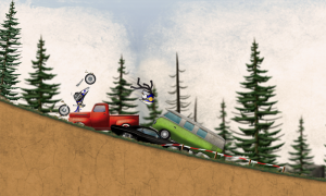 Stickman Downhill - Motocross (3)